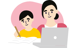 お家の方がレッスンの様子を見れる