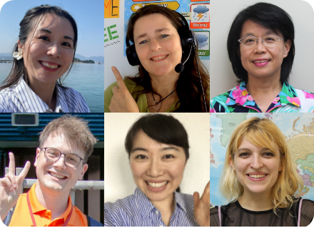 自由に選べる日本人講師と英語ネイティブ講師