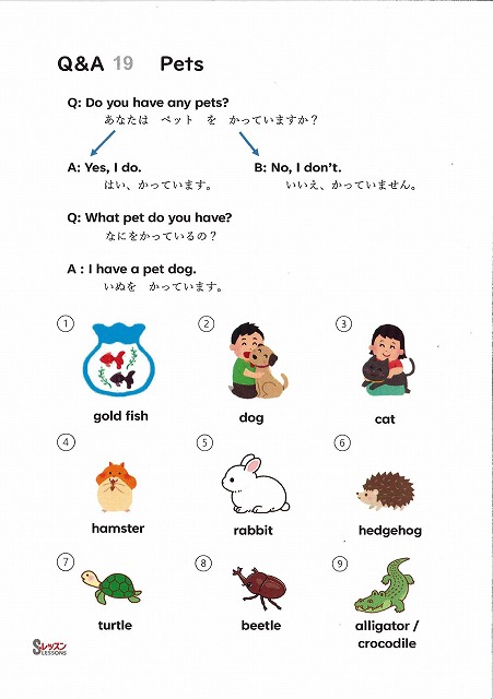 Simple Q&A 改訂版、幼児、英語学習入門者のための発話練習教材、オーディオ付きで間もなくリリース