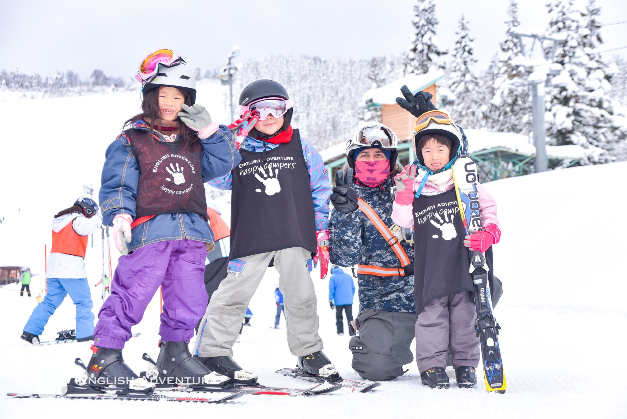 スキーキャンプ の申込開始は10月12日　　　 イングリッシュアドベンチャー主催